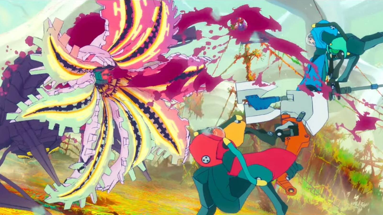 Illustration for All You Need Is Kill is the anime for Tom Cruise fans