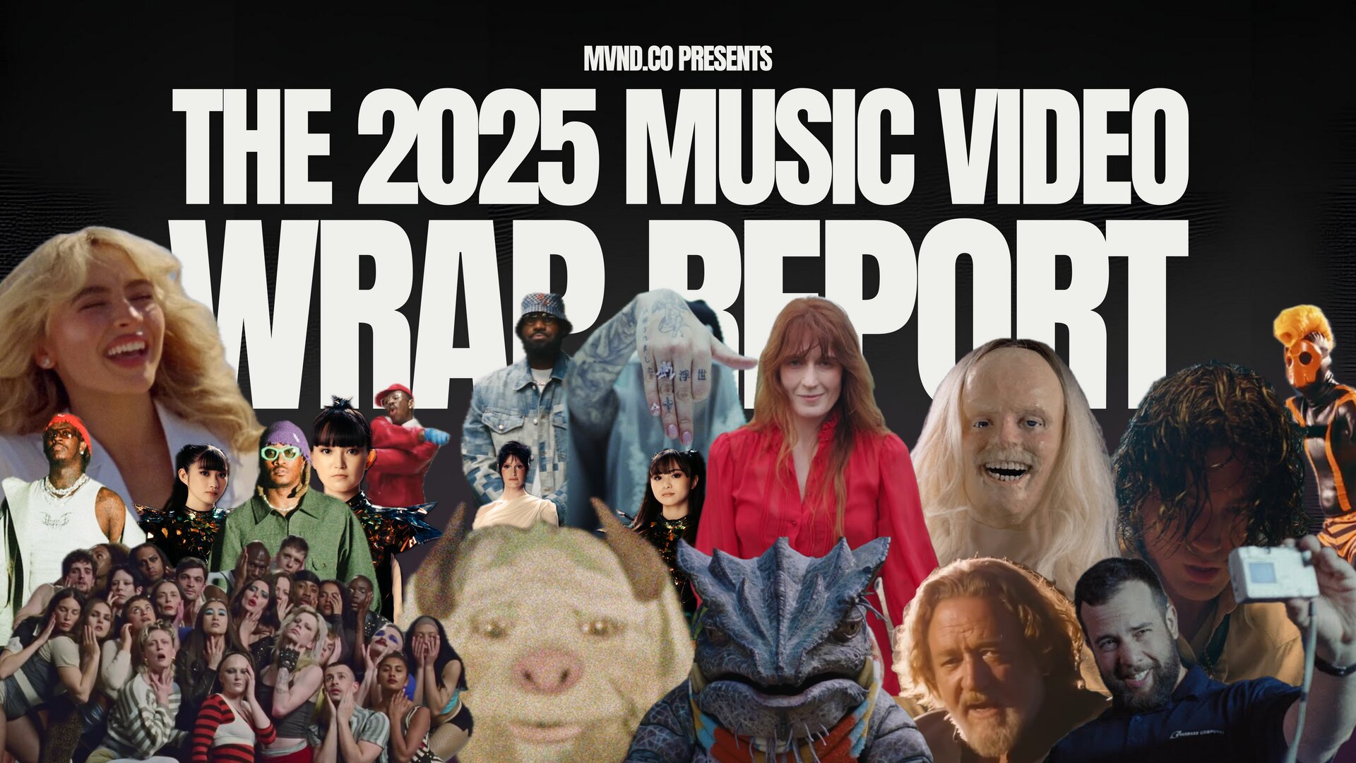 Illustration for The 2025 Music Video Wrap Report