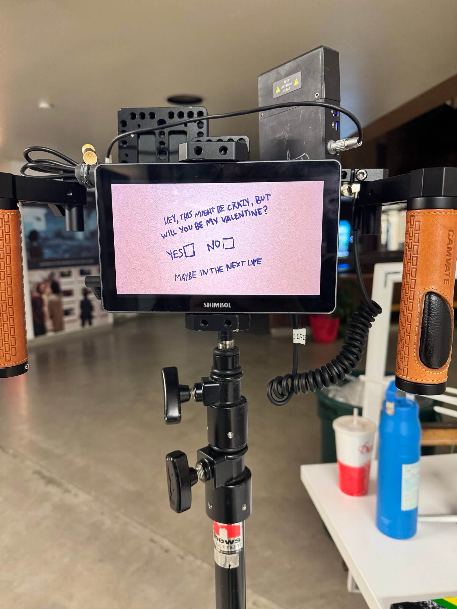 behind the scenes
